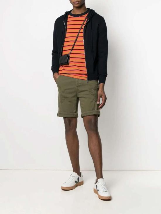 26SS 드루모어 후드 티셔츠 D1Z305CZL795 Dark Blue - DRUMOHR