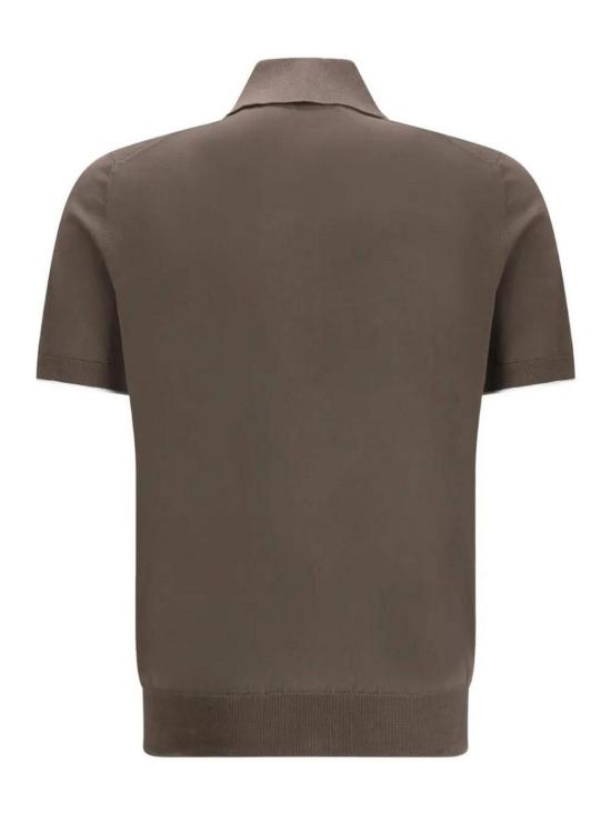 26SS 브루넬로 쿠치넬리 폴로 티셔츠 M29800125CLL90 Beige - BRUNELLO CUCINELLI