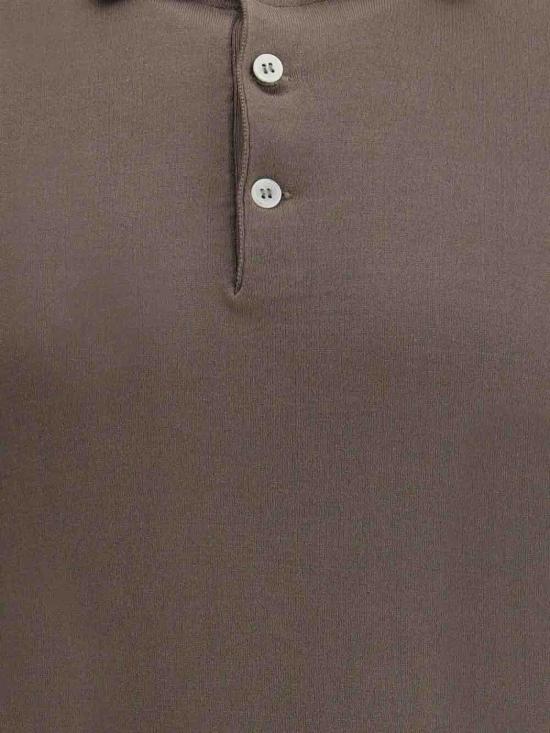 26SS 브루넬로 쿠치넬리 폴로 티셔츠 M29800125CLL90 Beige - BRUNELLO CUCINELLI