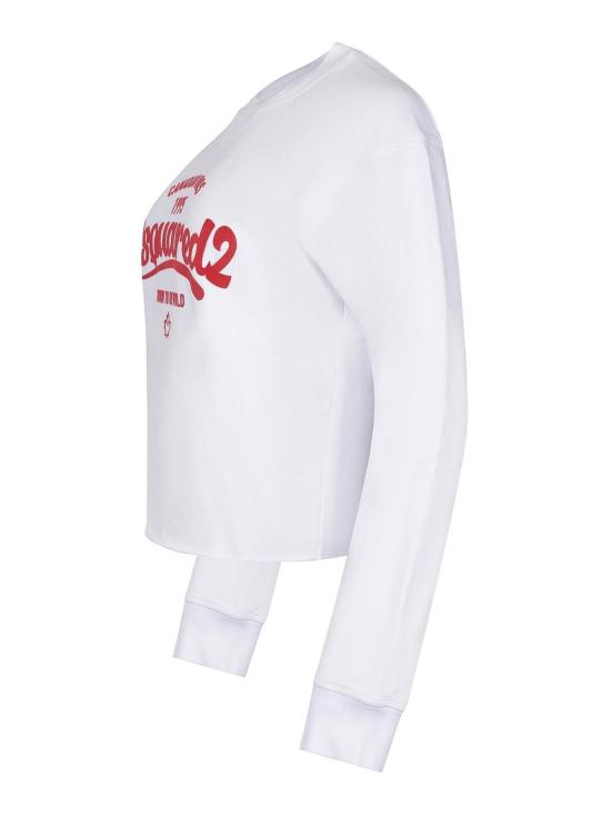 25FW 디스퀘어드2 스웨터 S75GU0600S25030100 White - DSQUARED2