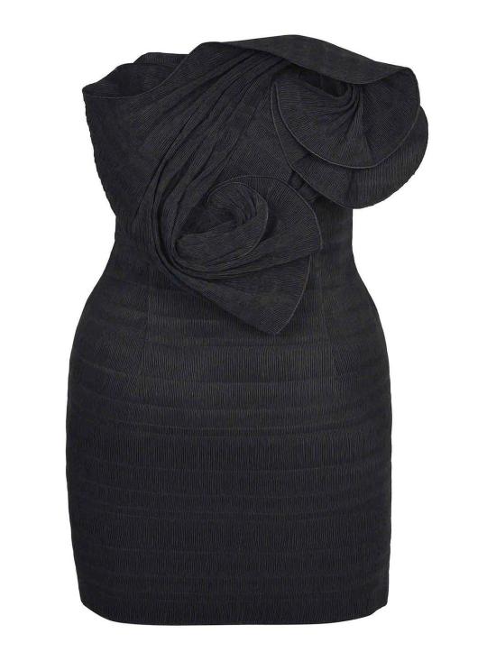 25FW 마그다뷰트림 숏 원피스 279925BLACK Black