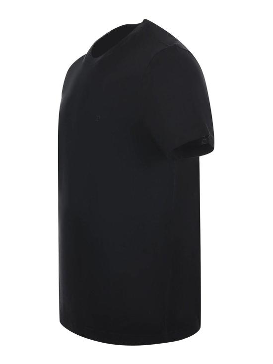 26SS 돈답 반팔 티셔츠 US371JF0195UZL4999 Black - DONDUP