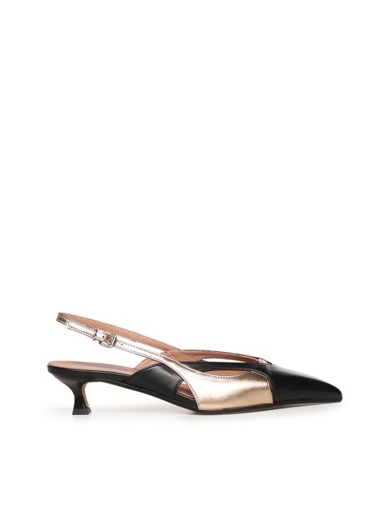 26SS 칼맨 힐/펌프스 A57129 NERO QUARZO