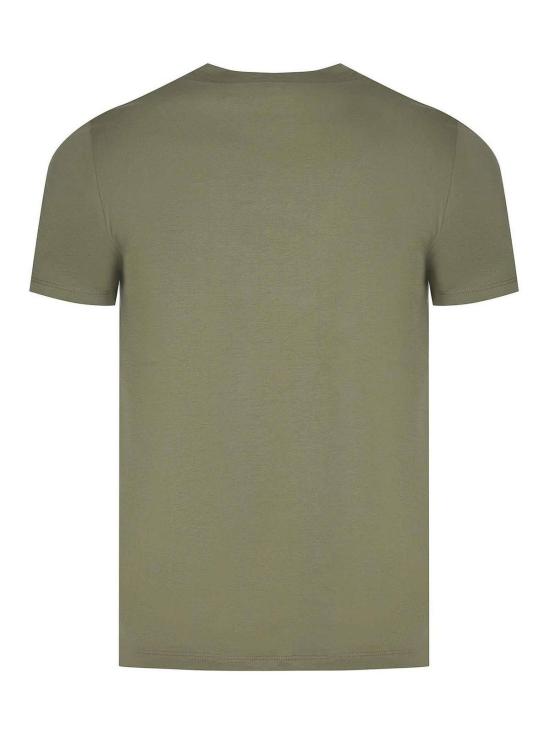 26SS 돈답 반팔 티셔츠 US198JF0271UZL4633 Green - DONDUP