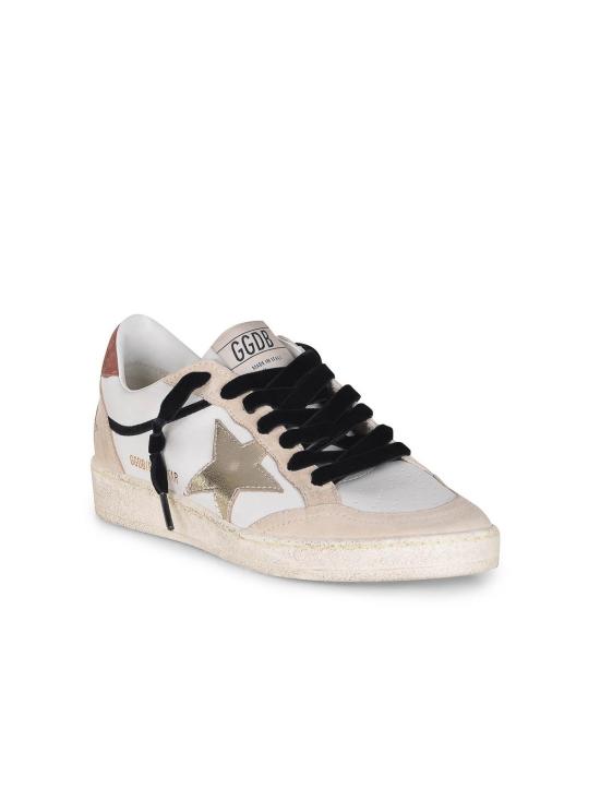 26SS 골든구스 래더 실버 스타 볼스타 스니커즈 GWF00746F00814683252 White - GOLDEN GOOSE