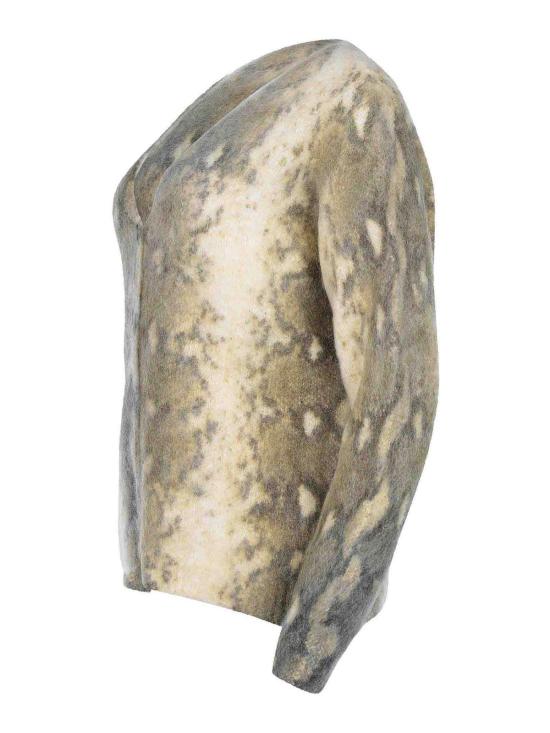 25FW 솔로트레 긴팔 티셔츠 M3F0120GREIGE Animal Print - SOLOTRE