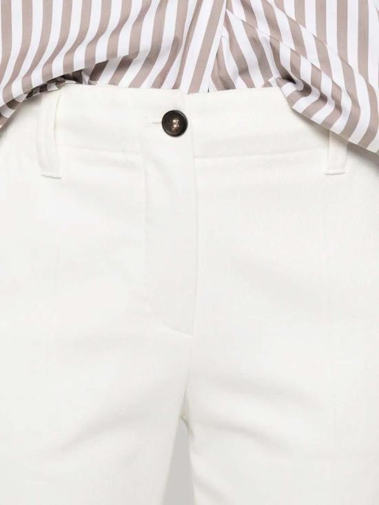 26SS 브루넬로 쿠치넬리 스트레이트 팬츠 MA126P8854C1542 Cream - BRUNELLO CUCINELLI