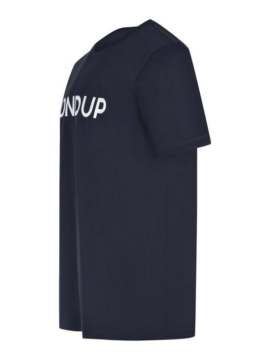 26SS 돈답 반팔 티셔츠 US198JF0309UML4890 Blue - DONDUP