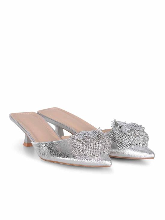 26SS 트웬티포하이치 뮬/슬리퍼 SH405MANCHESTERARGENTO Silver - TWENTY FOURHAITCH