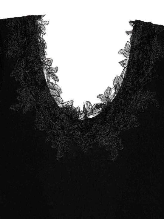 26SS 에르마노 설비노 민소매 티셔츠 D484Y310GWN95708 Black - ERMANNO SCERVINO