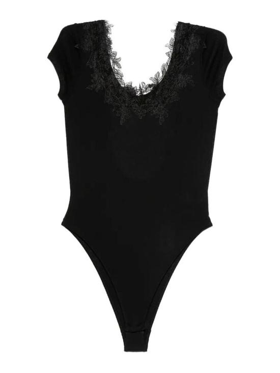 26SS 에르마노 설비노 민소매 티셔츠 D484Y310GWN95708 Black