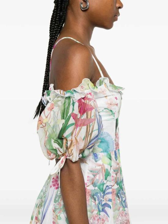 26SS 차로루이즈 숏 원피스 262604WHITE Blue - CHARORUIZ