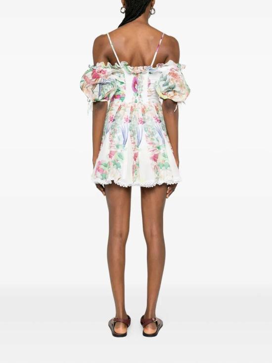 26SS 차로루이즈 숏 원피스 262604WHITE Blue - CHARORUIZ