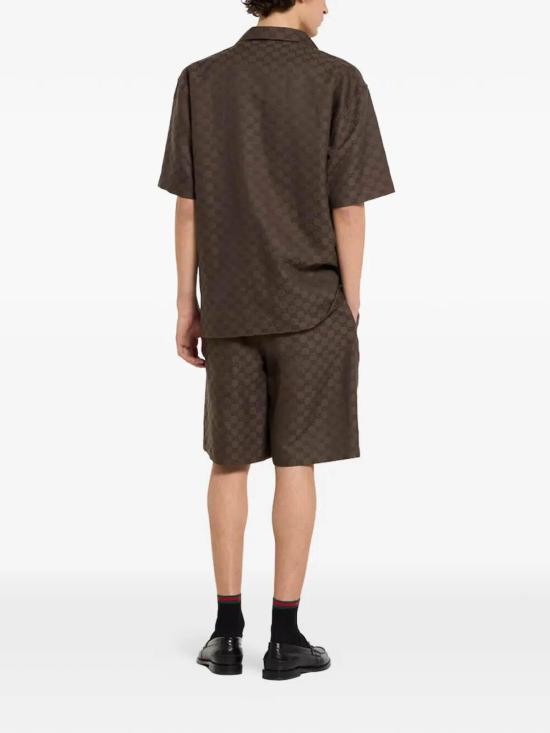 26SS 구찌 숏팬츠 810782ZAM7G2063 Brown - GUCCI