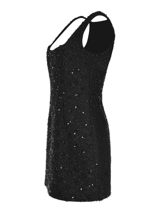 26SS 아멘쿠튀르 미디 원피스 AMS26429B Black - AMEN COUTURE