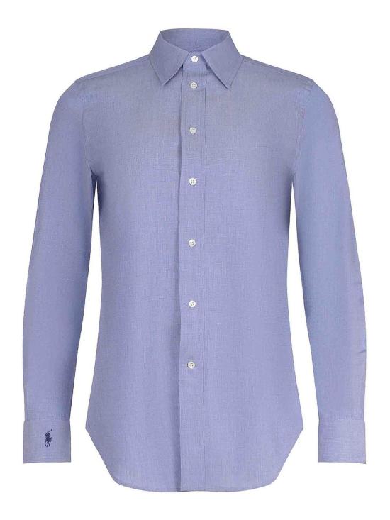 26SS 폴로 랄프로렌 포니로고 코튼 셔츠 211941509004 Light Blue