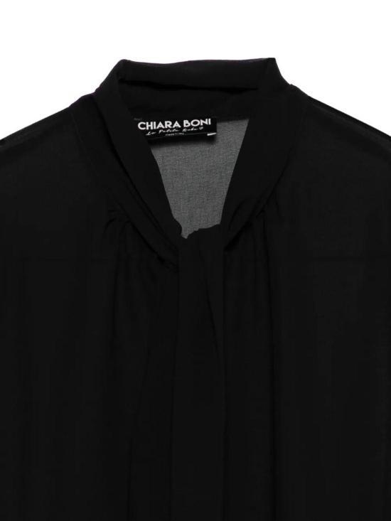 26SS 키아라보니 블라우스 TSMIHAIGG37 Black - CHIARA BONI
