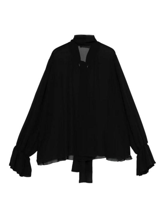 26SS 키아라보니 블라우스 TSMIHAIGG37 Black - CHIARA BONI