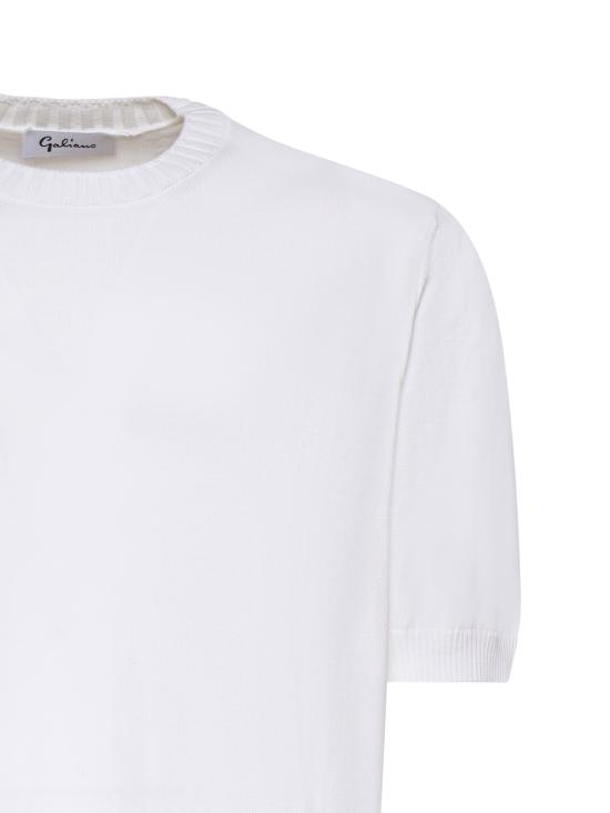 26SS 갈리아노 반팔 티셔츠 57188 18163001 White - GALIANO