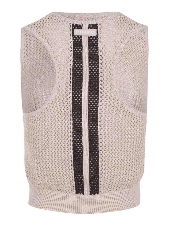 26SS 핑코 민소매 티셔츠 106837A3B4C44 Beige - PINKO