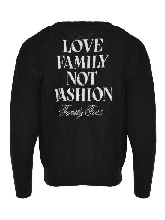 25FW 패밀리퍼스트 밀라노 가디건 SWF2501BLACK Black - FAMILY FIRST MILANO