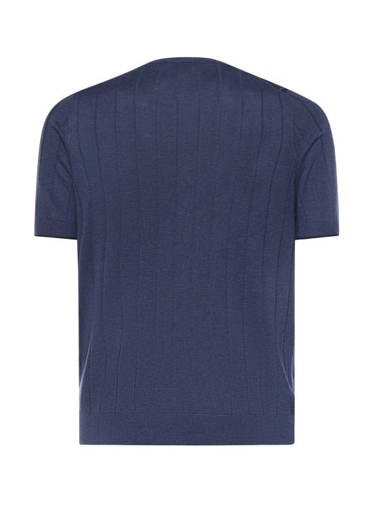 26SS 갈리아노 반팔 티셔츠 43116 23510570 Blue - GALIANO