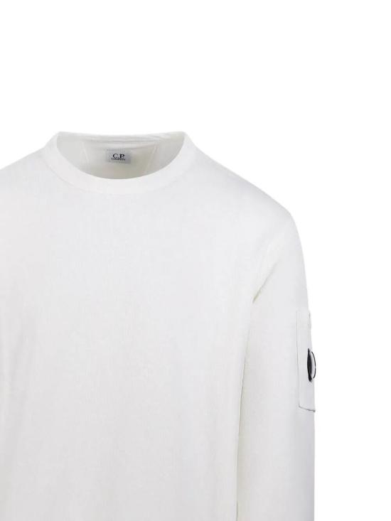 26SS 씨피 컴퍼니 긴팔 티셔츠 20CMSS207A110337O103 White - C.P. COMPANY