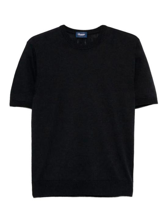 26SS 드루모어 반팔 티셔츠 D1LC100TL795 Dark Blue