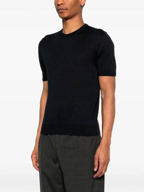 26SS 드루모어 반팔 티셔츠 D1LC100TL795 Dark Blue - DRUMOHR