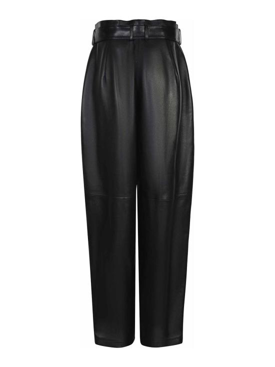 25FW 마그다뷰트림 가죽 팬츠 352925BLACK Black - MAGDA BUTRYM
