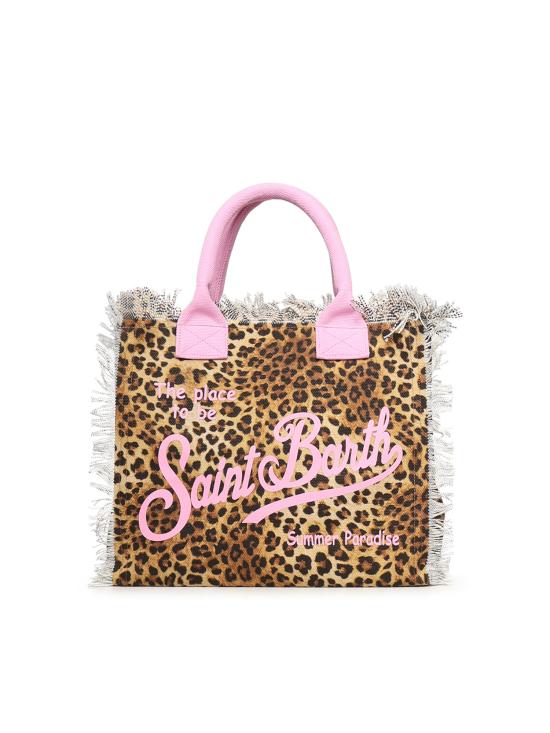 26SS 세인트바쓰 토트백 VANI001 02591L SAND LEOPARD 0021 - MC2 SAINT BARTH