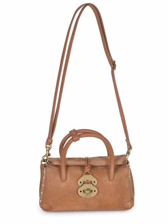 26SS 자넬라토 크로스백 070800227BABYZ0248 Camel - ZANELLATO