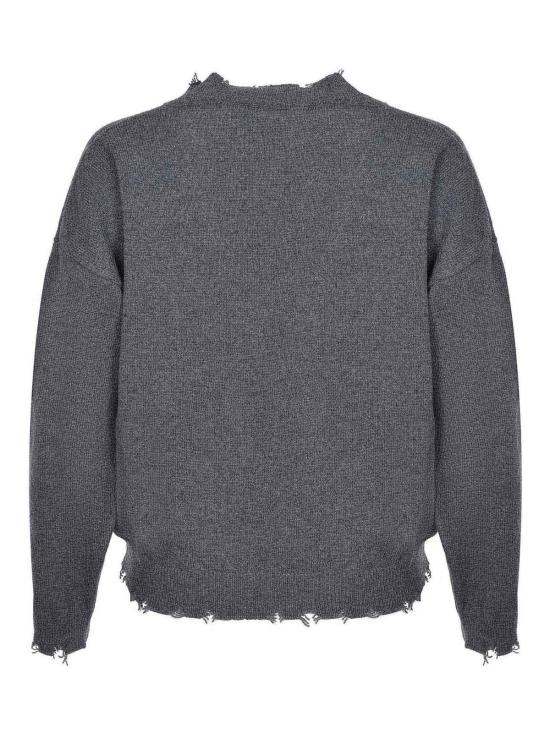 25FW 어 페이퍼 키드 스웨터 F5PKWOJP087100 Grey - A PAPER KID