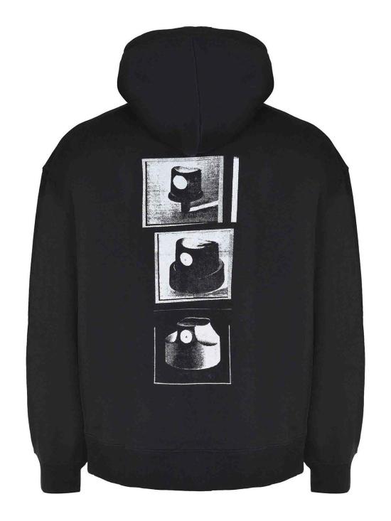 26SS 칼하트 후드 캡스 스웨트셔츠 I03606689XX Black - CARHARTT