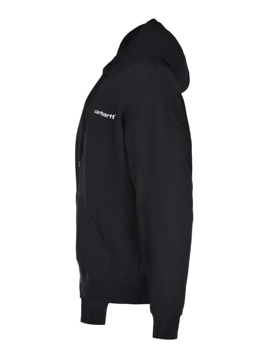 26SS 칼하트 후드 캡스 스웨트셔츠 I03606689XX Black - CARHARTT