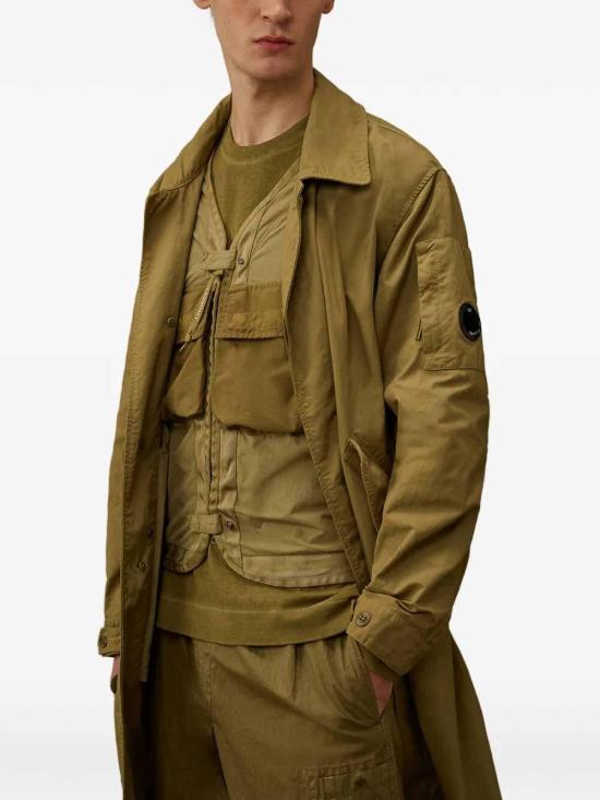 26SS 씨피 컴퍼니 코트 20CMOW069A110305G644 Green - C.P. COMPANY