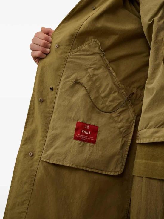 26SS 씨피 컴퍼니 코트 20CMOW069A110305G644 Green - C.P. COMPANY