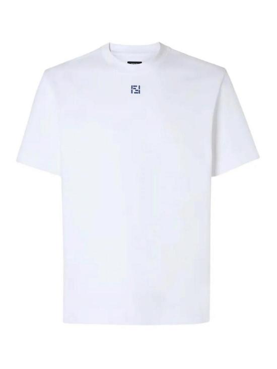 26SS 펜디 코튼 티셔츠 FY0936AY0HF0QA0 White