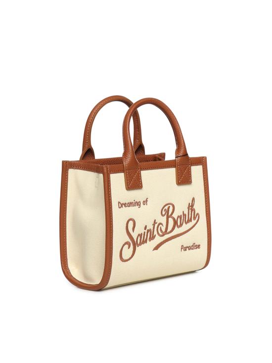 26SS 세인트바쓰 토트백 VANMI001 01517L CANVAS GRAIN LEATHER 1019 EMB - MC2 SAINT BARTH