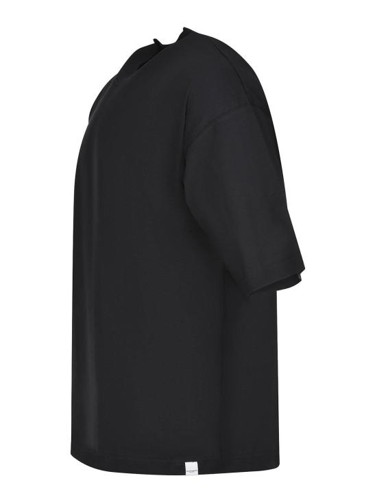 26SS 파올로페코라 반팔 티셔츠 F04140959000 Black - PAOLO PECORA