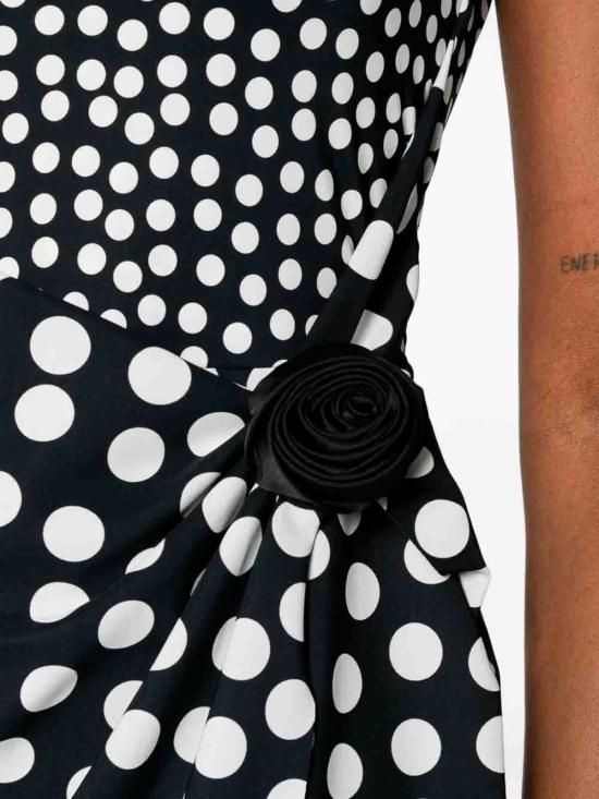 26SS 키아라보니 미디 원피스 ABGEKANSJERCFSTT742 Black - CHIARA BONI