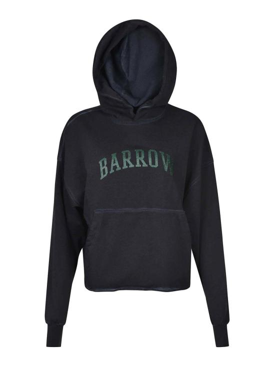 25FW 바로우 후드 티셔츠 F5BWWOHS112251 Grey - BARROW