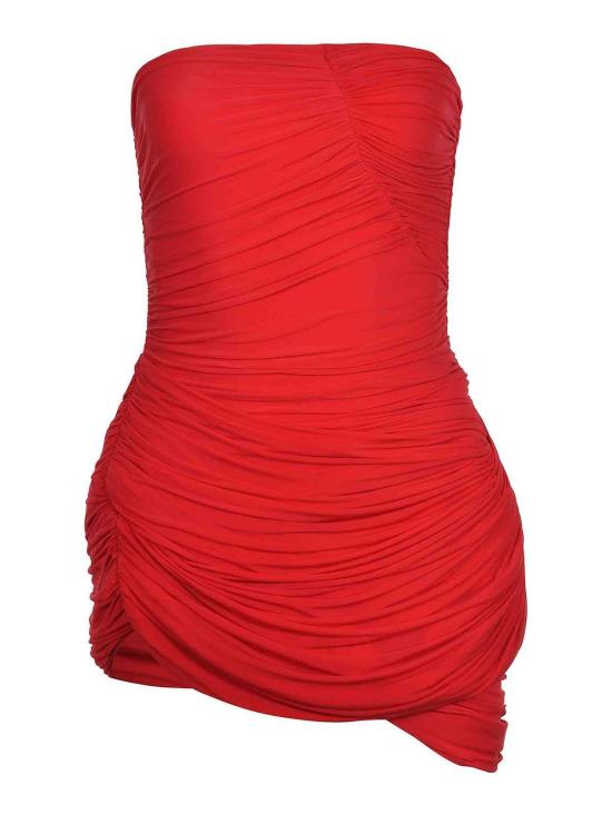 25FW 마그다뷰트림 숏 원피스 181925RED Red