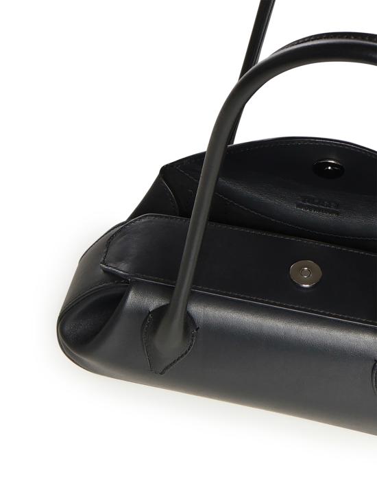 26SS 유제피 숄더백 OYSTER SHOULDER BAG MINI SMOOTH LEATHER BLACK - YUZEFI