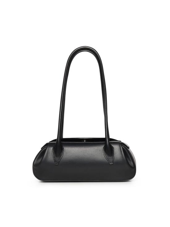 26SS 유제피 숄더백 OYSTER SHOULDER BAG MINI SMOOTH LEATHER BLACK - YUZEFI