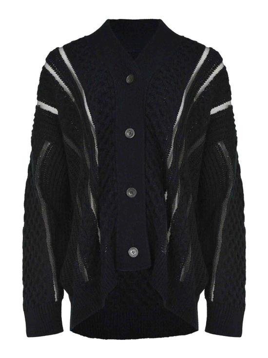 25FW 아토모 팩토리 가디건 D00009AFD12003 Black