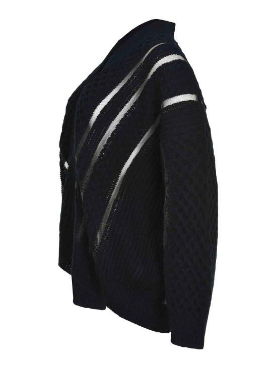 25FW 아토모 팩토리 가디건 D00009AFD12003 Black - ATOMO FACTORY