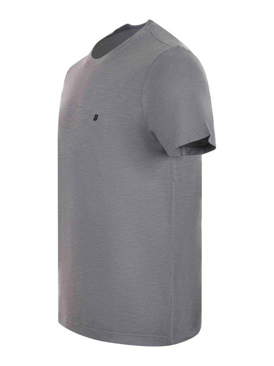 26SS 돈답 반팔 티셔츠 US371JF0195UZL4965 Grey - DONDUP