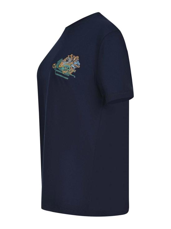 26SS 에트로 반팔 티셔츠 WRMA0005AR477B0324 Blue - ETRO