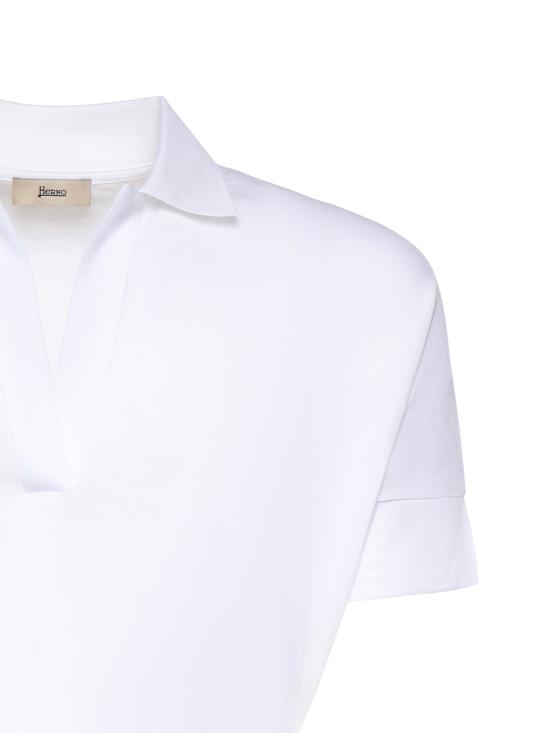 26SS 에르노 폴로 티셔츠 JPL00113D 520561000 WHITE - HERNO